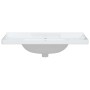 Lavabo de baño rectangular cerámica blanco 91,5x48x23 cm de vidaXL, Lavabos - Ref: Foro24-153707, Precio: 155,99 €, Descuento: %