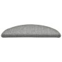 Felpudos para escaleras (15 unidades, 56 x 17 x 3 cm, gris claro, semicirculares) en Hogar | Comprar online en Foru.es