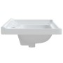 Lavabo de baño rectangular cerámica blanco 91,5x48x23 cm de vidaXL, Lavabos - Ref: Foro24-153707, Precio: 155,99 €, Descuento: %