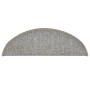 Felpudos para escaleras (15 unidades, 56 x 17 x 3 cm, gris claro, semicirculares) en Hogar | Comprar online en Foru.es