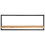 Estantes de pared 2 unidades madera maciza acacia 100x24x35 cm de vidaXL, Estantes y estanterías - Ref: Foro24-338457, Precio...