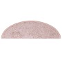 Alfombrillas para escaleras 15 unidades 56x17x3 cm Rosa claro Semicircular en Hogar | Comprar online en Foru.es