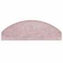 Alfombrillas para escaleras 15 uds 65x21x4 cm Rosa Claro Semicircular Grande en Hogar | Comprar online en Foru.es