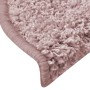 Alfombrillas para escaleras 15 uds 65x21x4 cm Rosa Claro Semicircular Grande en Hogar | Comprar online en Foru.es