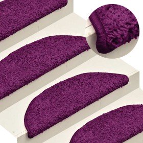 Alfombrillas para escaleras 15 unidades 56x17x3 cm Rosa Semicircular en Hogar | Comprar online en Foru.es