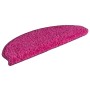 Alfombrillas para escaleras 15 unidades 65x21x4 cm Rosa Semicircular Grande en Hogar | Comprar online en Foru.es