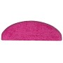 Alfombrillas para escaleras 15 unidades 65x21x4 cm Rosa Semicircular Grande en Hogar | Comprar online en Foru.es