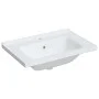 Lavabo de baño rectangular cerámica blanco 71x48x19,5 cm de vidaXL, Lavabos - Ref: Foro24-153710, Precio: 71,21 €, Descuento: %