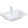 Lavabo de baño rectangular cerámica blanco 71x48x19,5 cm de vidaXL, Lavabos - Ref: Foro24-153710, Precio: 94,04 €, Descuento: %