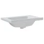Rectangular white ceramic bathroom sink 71x48x19.5 cm by vidaXL, Sinks - Ref: Foro24-153710, Price: 71,21 €, Discount: %