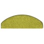Felpudos para escaleras 15 unidades 65x21x4 cm Verde Semicircular Grande en Hogar | Comprar online en Foru.es