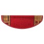 Alfombrilla autoadhesiva de escalera 15 uds roja 65x21x4 cm en Hogar | Comprar online en Foru.es