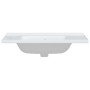 Lavabo de baño rectangular cerámica blanco 91,5x48x19,5 cm de vidaXL, Lavabos - Ref: Foro24-153712, Precio: 166,58 €, Descuen...