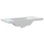Rectangular white ceramic bathroom sink 91.5x48x19.5 cm by vidaXL, Sinks - Ref: Foro24-153712, Price: 145,79 €, Discount: %