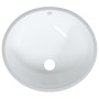 Lavabo de baño ovalado cerámica blanco 33x29x16,5 cm de vidaXL, Lavabos - Ref: Foro24-153715, Precio: 49,51 €, Descuento: %
