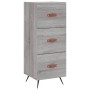 Aparador alto madera contrachapada gris Sonoma 34,5x34x180 cm de vidaXL, Aparadores - Ref: Foro24-3198831, Precio: 113,10 €, ...