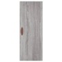 Aparador alto madera contrachapada gris Sonoma 34,5x34x180 cm de vidaXL, Aparadores - Ref: Foro24-3198831, Precio: 113,10 €, ...
