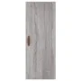 Aparador alto madera contrachapada gris Sonoma 34,5x34x180 cm de vidaXL, Aparadores - Ref: Foro24-3198831, Precio: 111,74 €, ...
