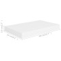 Estantes flotantes de pared 2 uds MDF blanco 40x23x3,8 cm en Estanterías | Comprar online en Foru.es