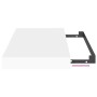 Estantes flotantes de pared 2 uds MDF blanco 40x23x3,8 cm en Estanterías | Comprar online en Foru.es
