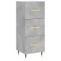 Concrete gray plywood sideboard 34.5x34x180 cm by vidaXL, Sideboards - Ref: Foro24-3198837, Price: 107,30 €, Discount: %
