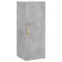 Concrete gray plywood sideboard 34.5x34x180 cm by vidaXL, Sideboards - Ref: Foro24-3198837, Price: 107,30 €, Discount: %