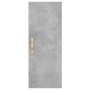 Aparador de madera contrachapada gris hormigón 34,5x34x180 cm de vidaXL, Aparadores - Ref: Foro24-3198837, Precio: 108,62 €, ...