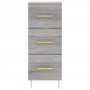 Aparador alto madera contrachapada gris Sonoma 34,5x34x180 cm de vidaXL, Aparadores - Ref: Foro24-3198847, Precio: 111,61 €, ...