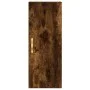 Aparador de madera contrachapada roble ahumado 34,5x34x180 cm de vidaXL, Aparadores - Ref: Foro24-3198838, Precio: 107,50 €, ...
