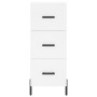 Aparador alto madera contrachapada blanco 34,5x34x180 cm de vidaXL, Aparadores - Ref: Foro24-3198857, Precio: 132,13 €, Descu...