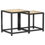Mesas de centro 2 unidades MDF roble Sonoma de vidaXL, Mesas auxiliares - Ref: Foro24-331657, Precio: 40,29 €, Descuento: %