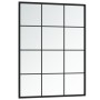 Espejos de pared 2 uds metal negro 80x60 cm de vidaXL, Espejos - Ref: Foro24-3189032, Precio: 139,05 €, Descuento: %