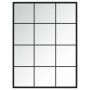 Espejos de pared 2 uds metal negro 80x60 cm de vidaXL, Espejos - Ref: Foro24-3189032, Precio: 139,05 €, Descuento: %