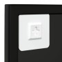 Espejos de pared 2 uds metal negro 80x60 cm de vidaXL, Espejos - Ref: Foro24-3189032, Precio: 139,05 €, Descuento: %
