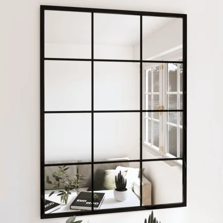 Espejos de pared 3 uds metal negro 80x60 cm de vidaXL, Espejos - Ref: Foro24-3189033, Precio: 215,85 €, Descuento: %