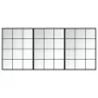 Espejos de pared 3 uds metal negro 80x60 cm de vidaXL, Espejos - Ref: Foro24-3189033, Precio: 215,85 €, Descuento: %