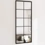 Espejos de pared 2 uds metal negro 100x40 cm de vidaXL, Espejos - Ref: Foro24-3189034, Precio: 128,38 €, Descuento: %