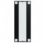 Espejos de pared 2 uds metal negro 100x40 cm de vidaXL, Espejos - Ref: Foro24-3189034, Precio: 128,38 €, Descuento: %