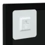Espejos de pared 2 uds metal negro 100x40 cm de vidaXL, Espejos - Ref: Foro24-3189034, Precio: 128,38 €, Descuento: %