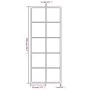 Espejos de pared 2 uds metal negro 100x40 cm de vidaXL, Espejos - Ref: Foro24-3189034, Precio: 128,38 €, Descuento: %