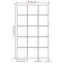Wall mirrors 2 pcs black metal 100x60 cm by vidaXL, Mirrors - Ref: Foro24-3189035, Price: 163,42 €, Discount: %