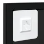 Espejos de pared 3 uds metal negro 100x60 cm de vidaXL, Espejos - Ref: Foro24-3189036, Precio: 241,00 €, Descuento: %