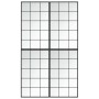 Espejos de pared 4 uds metal negro 100x60 cm de vidaXL, Espejos - Ref: Foro24-3189037, Precio: 308,40 €, Descuento: %
