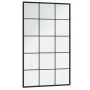 Espejos de pared 4 uds metal negro 100x60 cm de vidaXL, Espejos - Ref: Foro24-3189037, Precio: 320,09 €, Descuento: %
