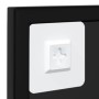 Espejos de pared 4 uds metal negro 100x60 cm de vidaXL, Espejos - Ref: Foro24-3189037, Precio: 308,40 €, Descuento: %
