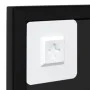 Espejos de pared 4 uds metal negro 100x60 cm de vidaXL, Espejos - Ref: Foro24-3189037, Precio: 320,09 €, Descuento: %