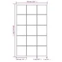 Espejos de pared 4 uds metal negro 100x60 cm de vidaXL, Espejos - Ref: Foro24-3189037, Precio: 320,09 €, Descuento: %