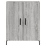 Aparador alto madera contrachapada gris sonoma 69,5x34x180 cm de vidaXL, Aparadores - Ref: Foro24-3199567, Precio: 153,65 €, ...