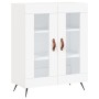Aparador alto madera contrachapada blanco 69,5x34x180 cm de vidaXL, Aparadores - Ref: Foro24-3189285, Precio: 142,37 €, Descu...