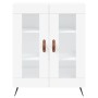 Aparador alto madera contrachapada blanco 69,5x34x180 cm de vidaXL, Aparadores - Ref: Foro24-3189285, Precio: 142,37 €, Descu...